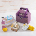 Portable Fashion Aluminum Foil Oxford Custom Lunch Cooler Bag Lunchbag